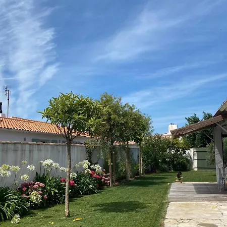 بيت للعطل Maison 8 Personnes Avec Grand Jardin Et Piscine Chauffee Sainte-Marie-de-Ré