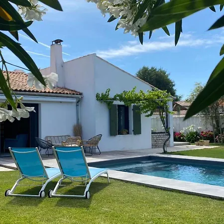 Maison 8 Personnes Avec Grand Jardin Et Piscine Chauffee * Sainte-Marie-de-Ré